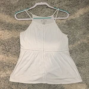 AMERICAN EAGLE Soft and Sexy White Tank Top